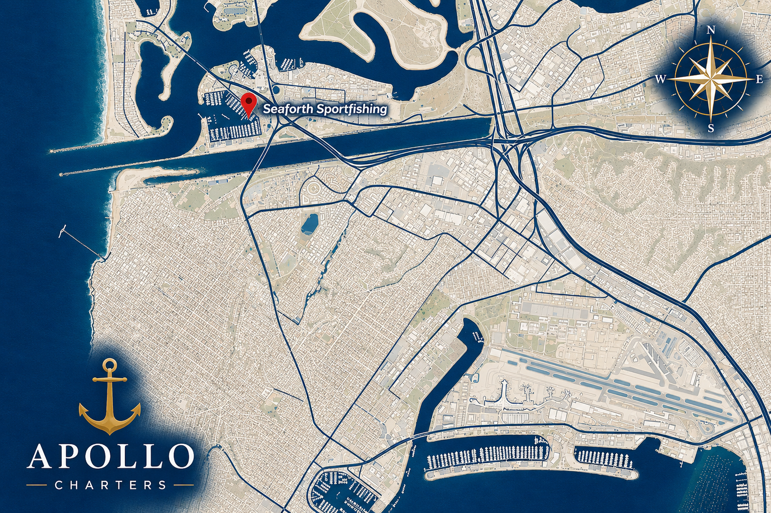 Apollo Charters at Seaforth Sportfishing — click for Google Maps directions